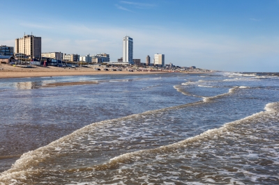 Strand in Zandvoort, Niederlande