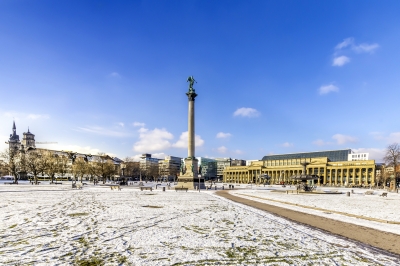 Schlossplatz in Stuttgart