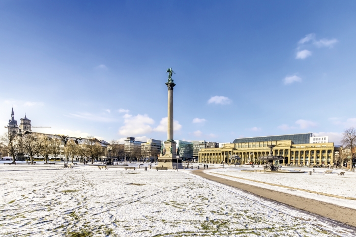 Schlossplatz in Stuttgart