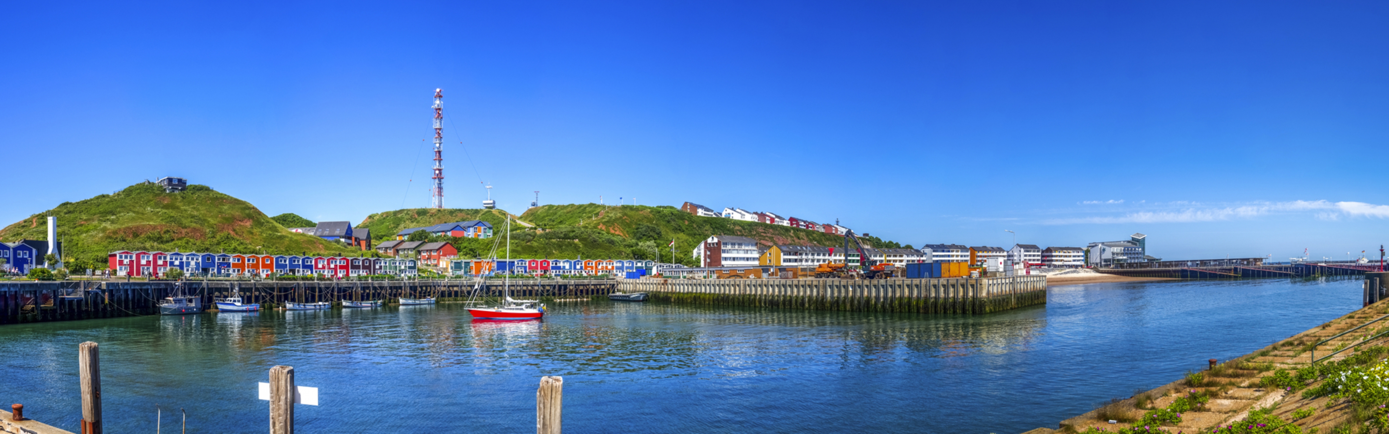 Hummerbuden auf Helgoland