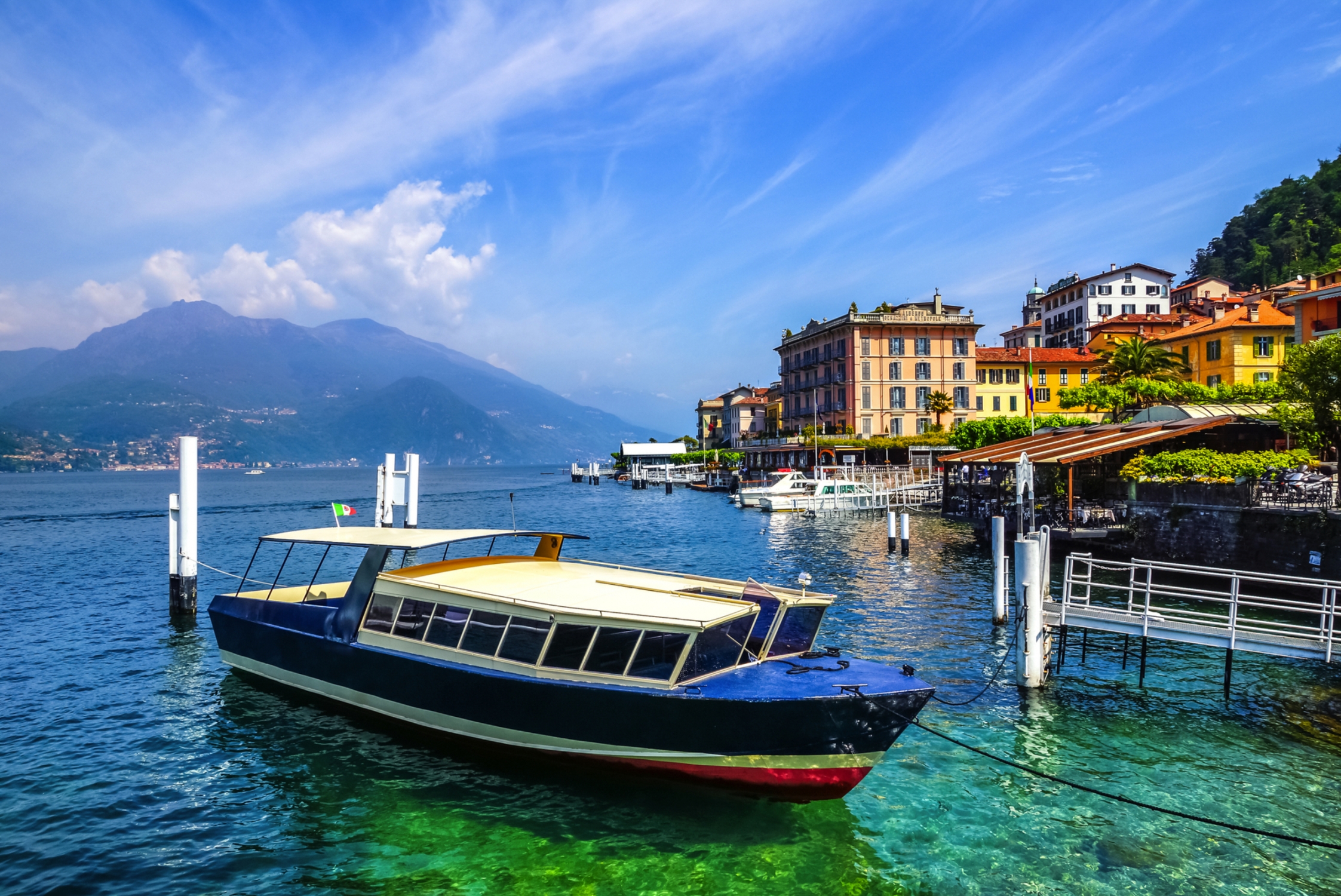 Bellagio am Comer See in Italien