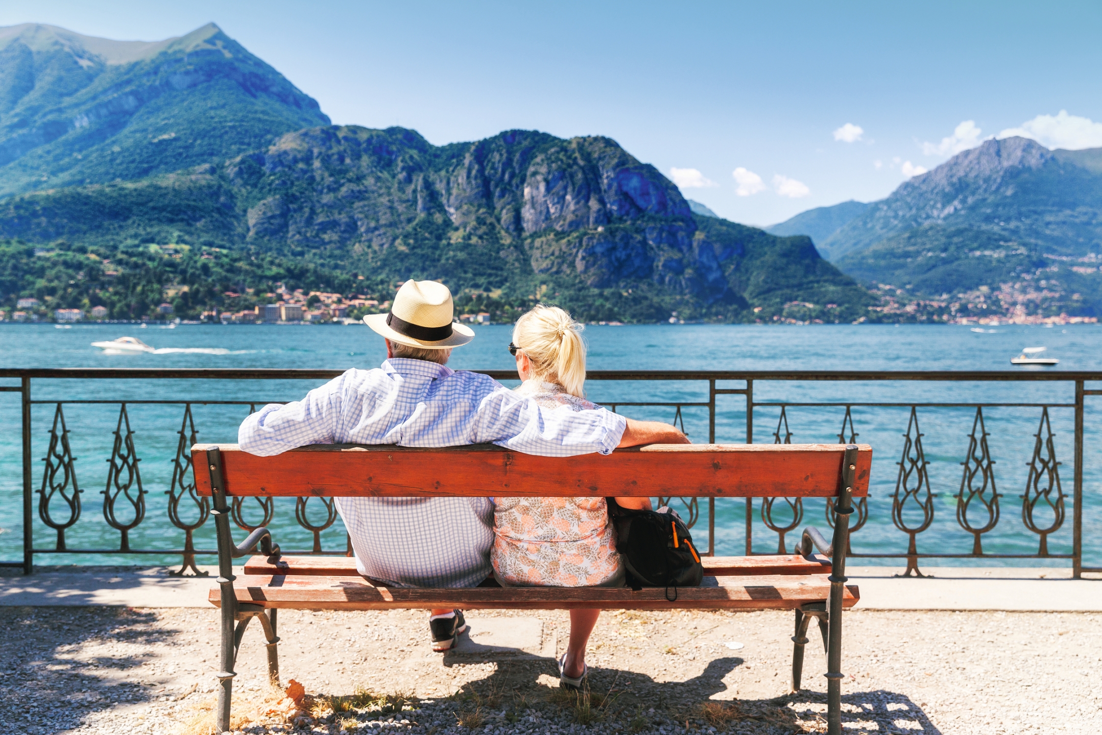 Bellagio am Comer See in Italien