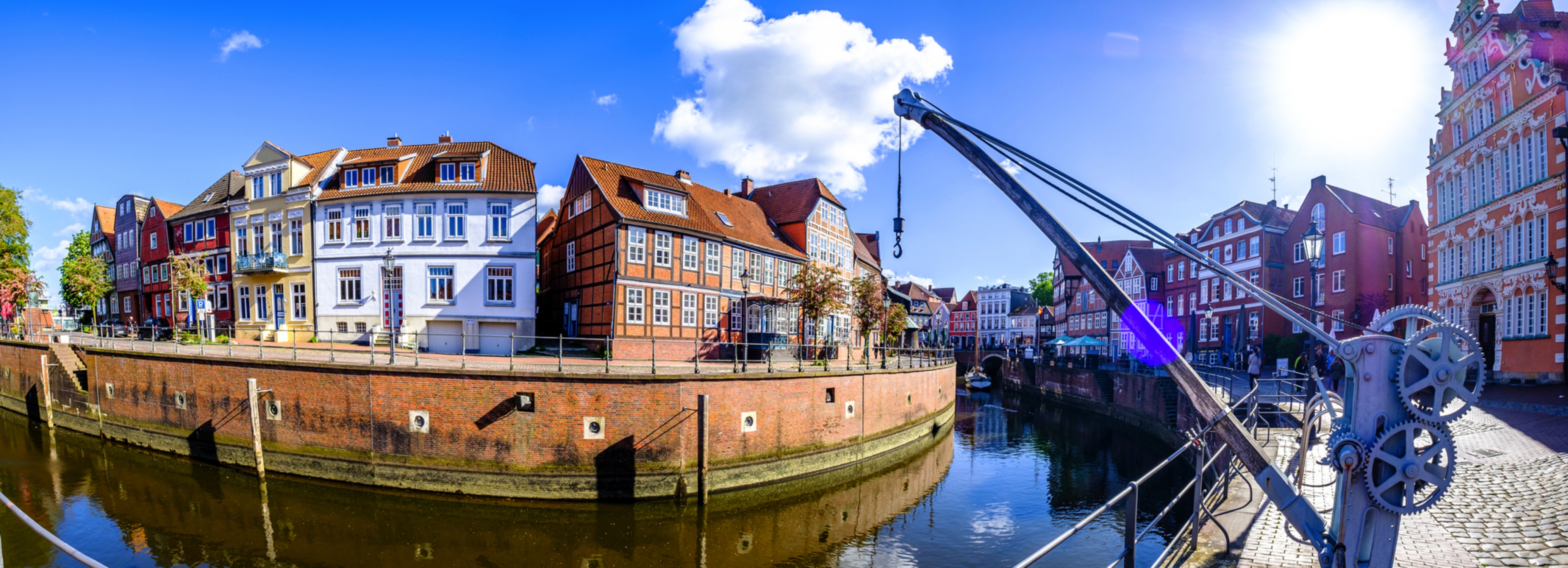 Altstadt von Stade in Norddeutschland