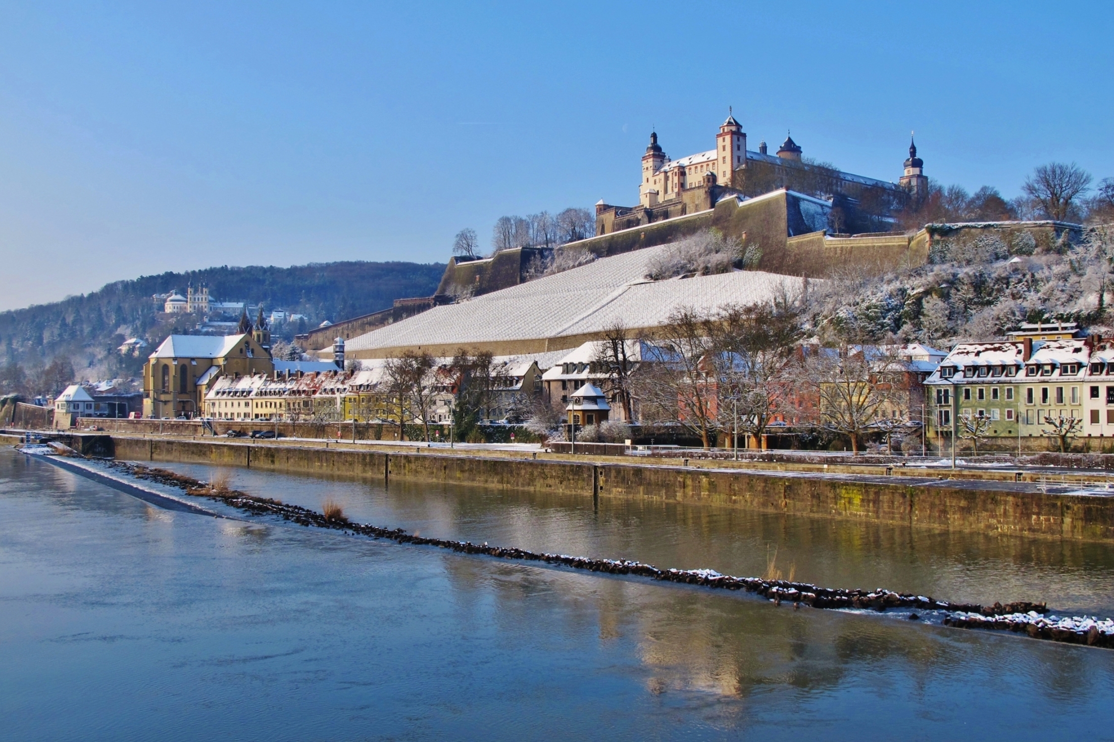 Festung Marienberg in Würzburg, Deutschland