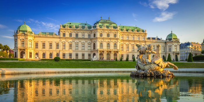 Schloss Belvedere in Wien, Österreich