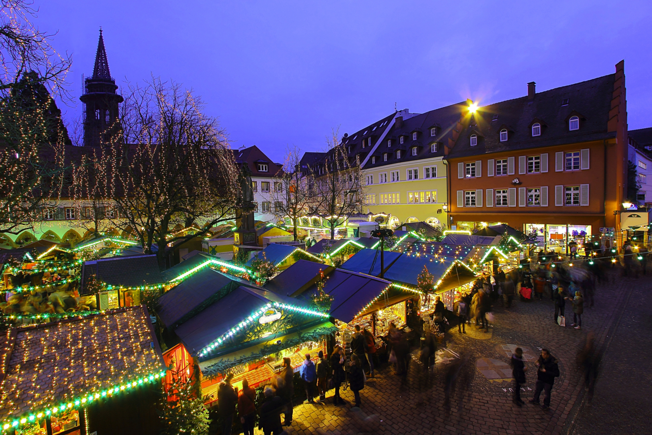 Weihnachtsmarkt in Freiburg