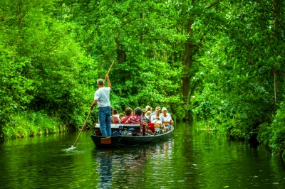 Kanufahrt im Spreewald bei Lübbenau