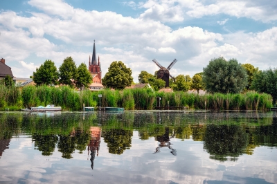 Blick auf Werder