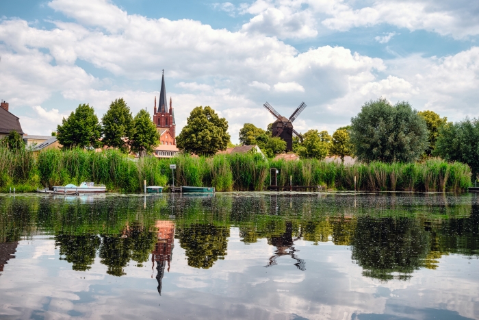 Blick auf Werder