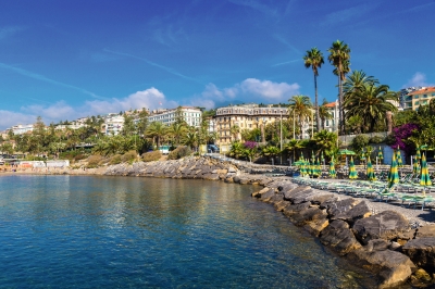 Mittelmeerküste in San Remo