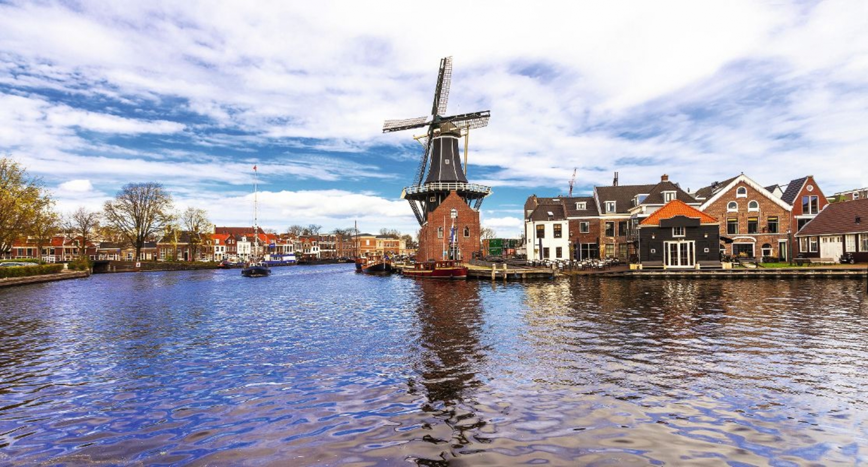 Traditionelle Holland - vamals und Windmühlen (Haarlem)