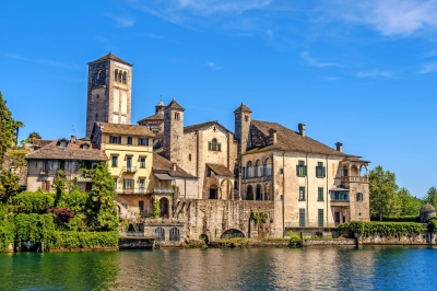 Basilika San Giulio auf der Insel San Giulio