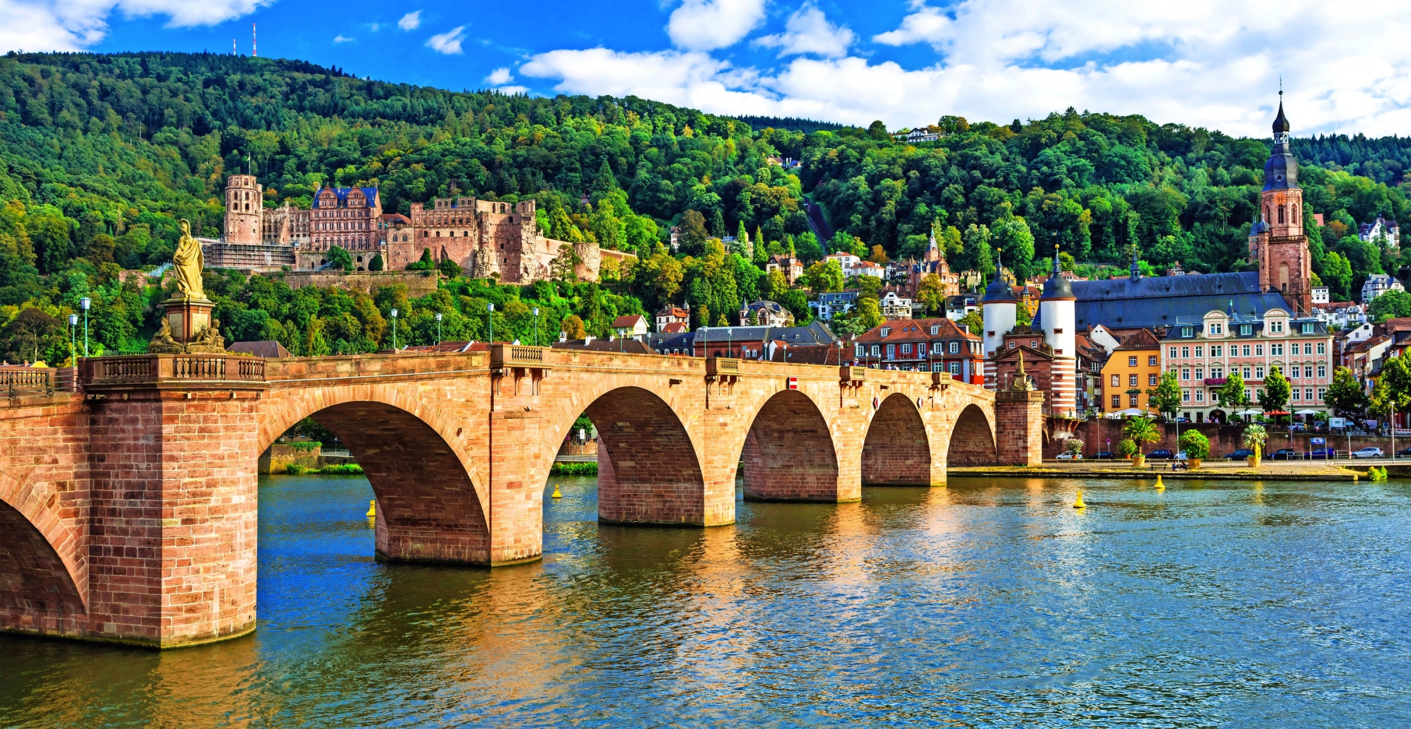 Blick auf Heidelberg